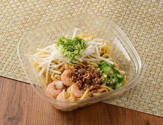 Chilled Fresh Pasta Shrimp & Japanese Dashi Soy Sauce