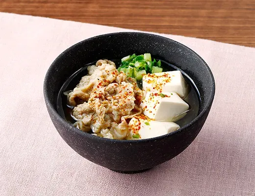 Dashi-flavored Niku Sui Soup