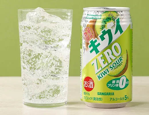SANGARIA 제로 사와 키위 350ml