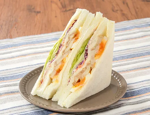 野菜照焼チキンサンド