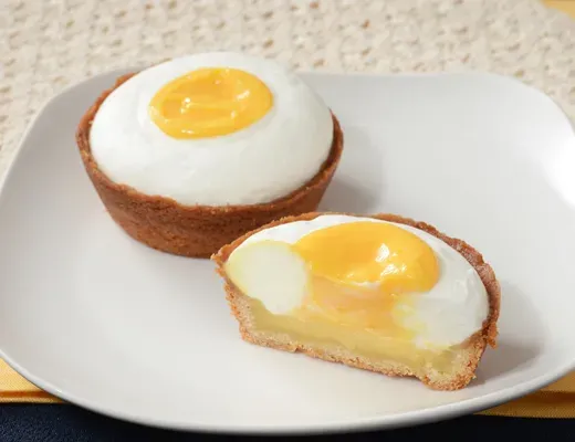 Tsukimi Custard Pudding Tart