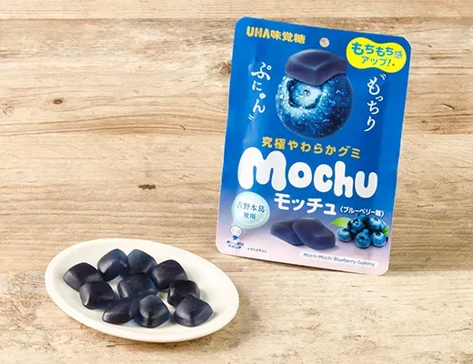 UHA味覚糖 モッチュ ブルーベリー味
