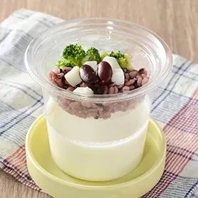 雑穀で食べるヴィシソワーズ風スープ
