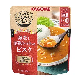 Soup Rice Shrimp and Ripe Tomato Bisque