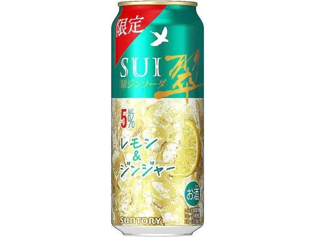 SUI Gin Soda Lemon & Ginger 500ml
