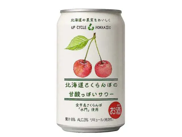 北海道麦酒醸造 北海道さくらんぼの甘酸っぱいサワー350ml