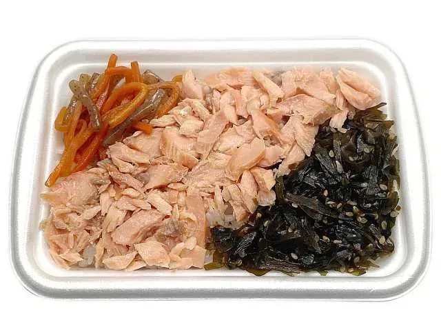 道産秋鮭焼ほぐしごはん(もち麦)