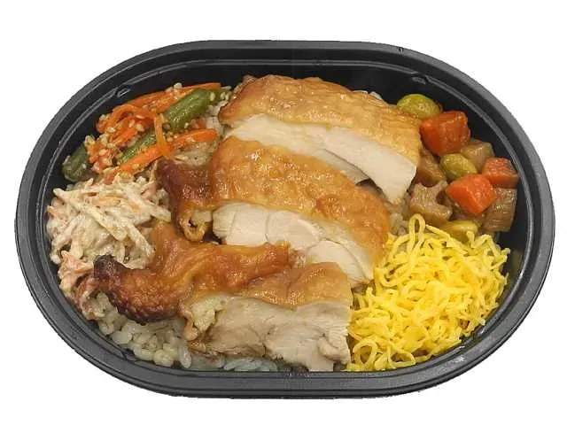Teriyaki Chicken and Dashi Rice (with Barley)