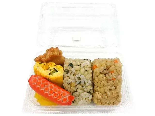 Glutinous Barley Rice Ball Set Perilla Seaweed & Chicken Rice