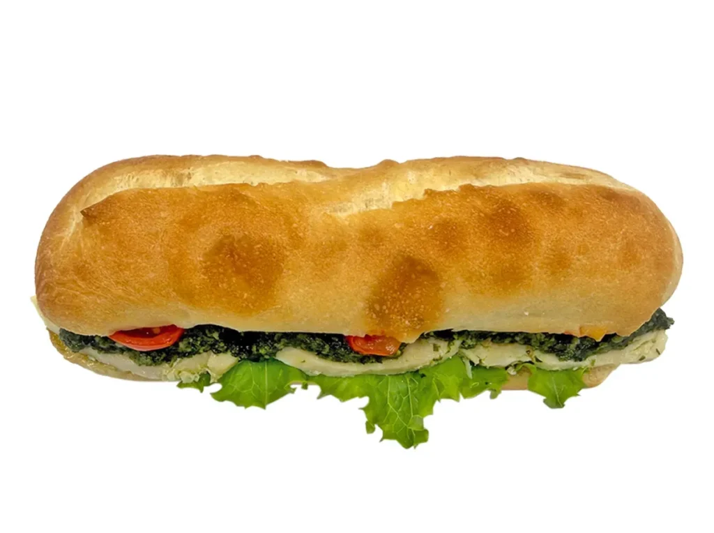 Baguette with Chicken and Perilla Genovese