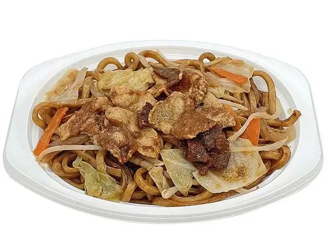 돼지고기 구이 우동