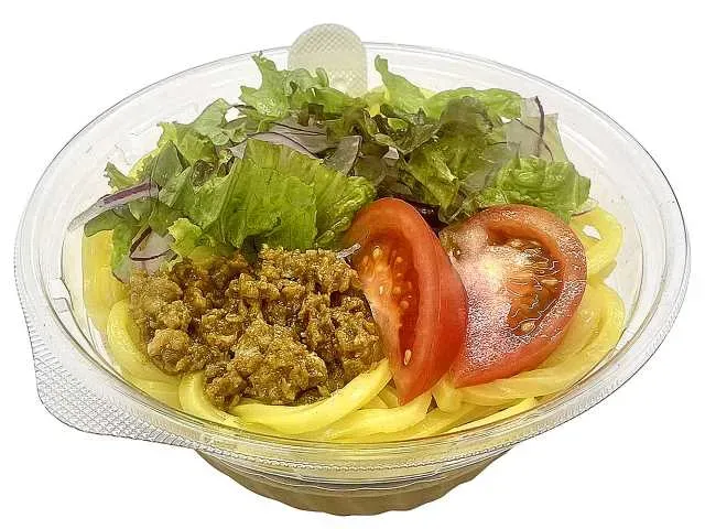 スパイス香る冷かけカレーうどん 豆乳仕立て