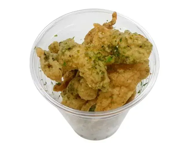 国産鶏の鶏皮チップス