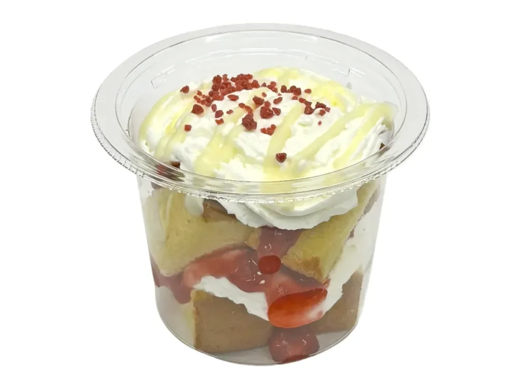 ふんわり食感ストロベリーシフォン