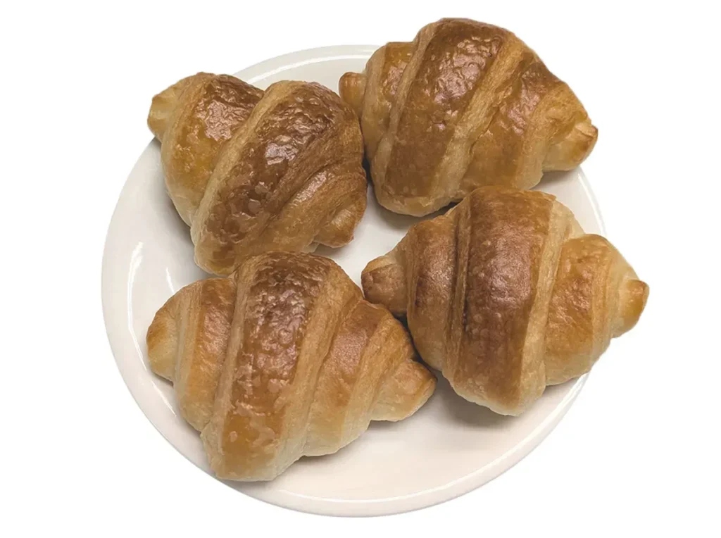 7 PREMIUM Fermented Butter Flavored Croissants 4 Pieces