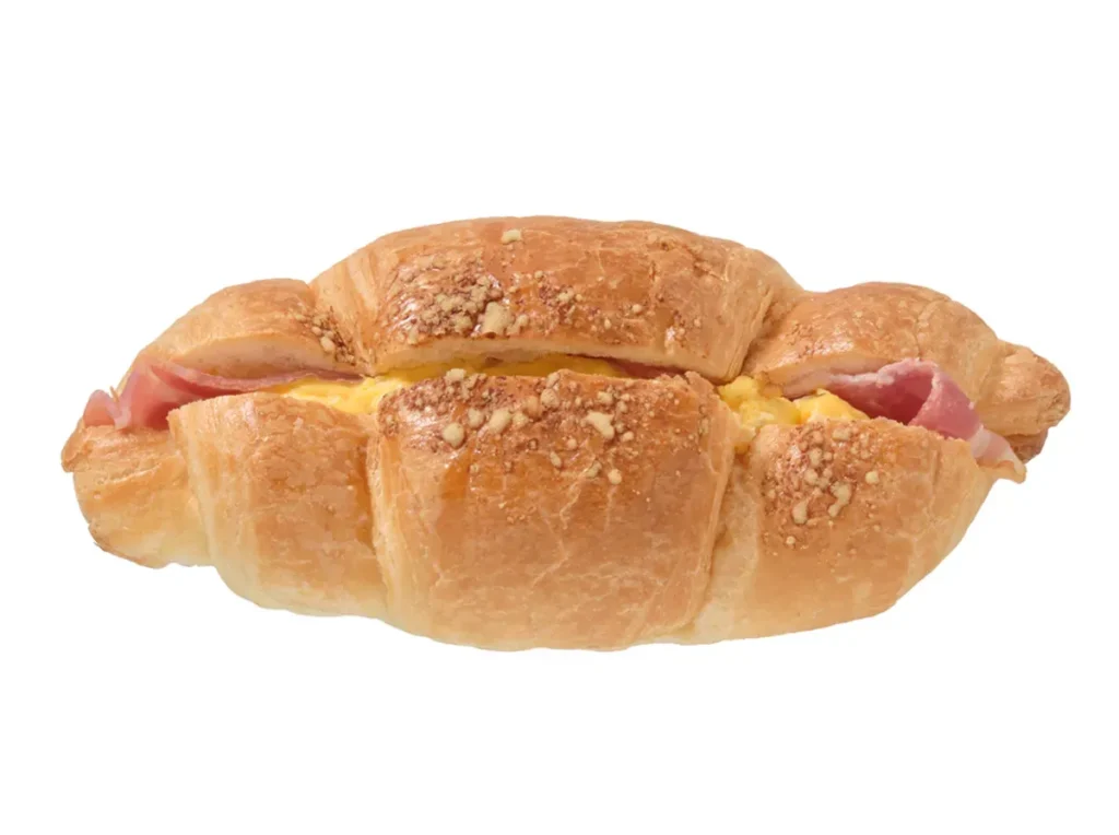 Rich Egg & Bacon Croissant