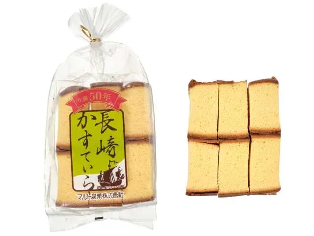 MARUTO SEIKA Nagasaki Castella 6 Pieces