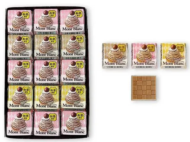 TIROL Tirol Choco Japanese Chestnut Mont Blanc