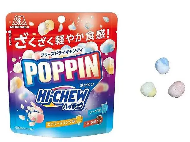 MORINAGA Freeze-Dried Candy Poppin’ Hi-Chew