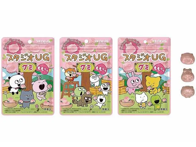 MONTOILE Studio UG Gummy Peach Flavor