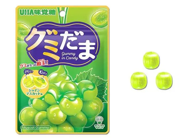 UHA MIKAKUTO Gummydama Shine Muscat