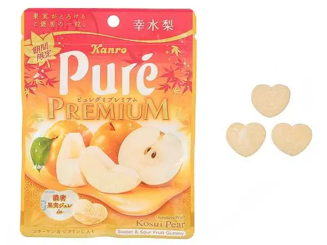 KANRO Pure Gummy Premium Kousui Pear