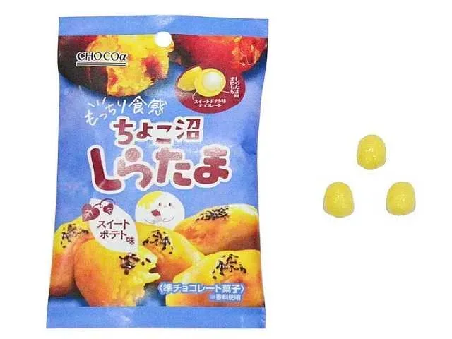 초코에 빠진 시라타마 스위트 포테이토 맛