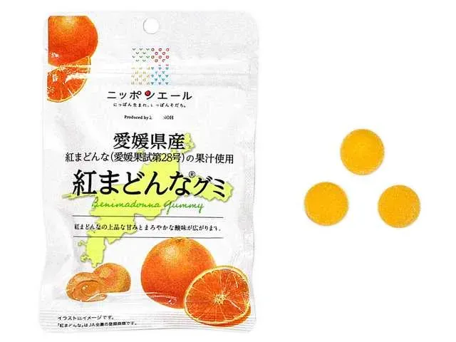 全国農協食品 ニッポンエール 愛媛県産紅まどんなグミ