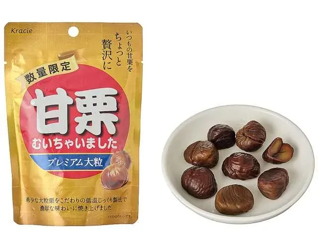 Kracie Amaguri Muichaimashita Premium Large Sweet Chestnuts