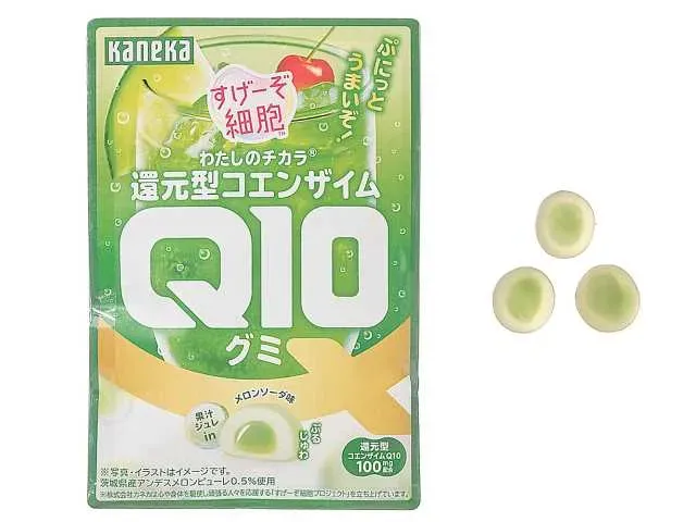 KANEKA Sugezo Cell Q10 Gummy Melon Soda Flavor