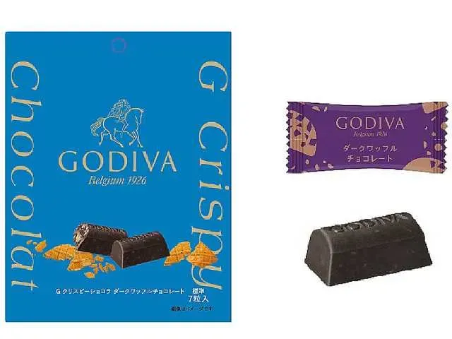 ゴディバ Gクリスピーショコラ ダークワッフルチョコレート