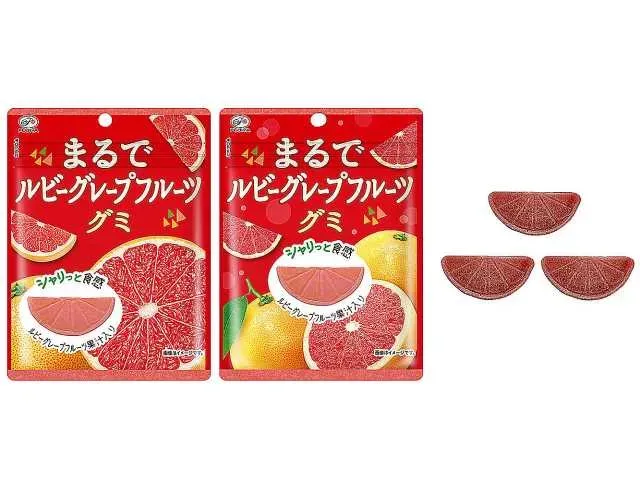 FUJIYA Just Like Ruby Grapefruit Gummy