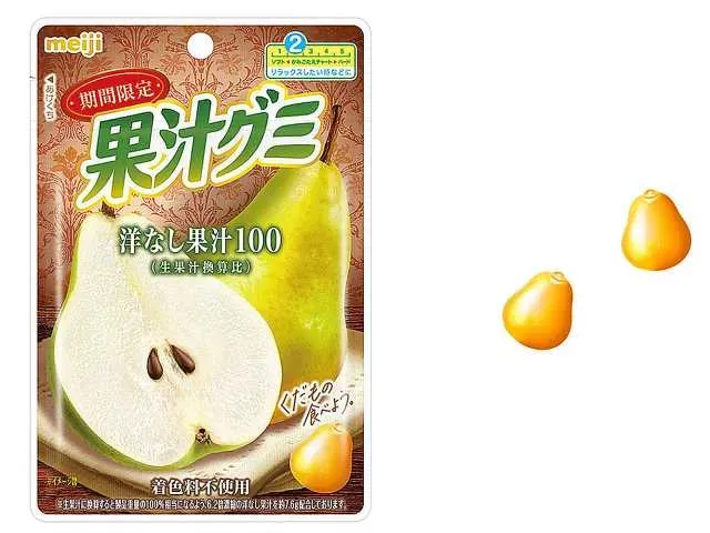 明治 果汁グミ 洋なし