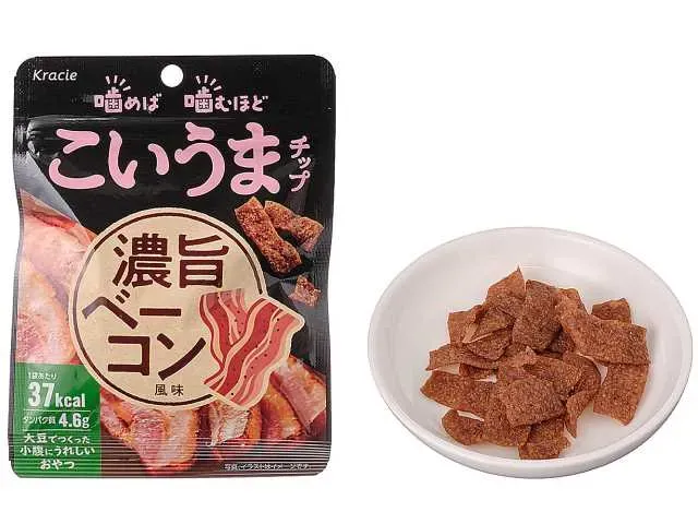 KRACIE Koi-Uma Chips Rich Bacon Flavor