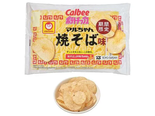 CALBEE Potato Chips MARUCHAN Yakisoba Flavor