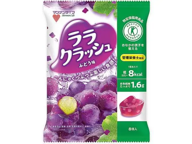 Konnyaku Batake Lala Crush Grape Flavor