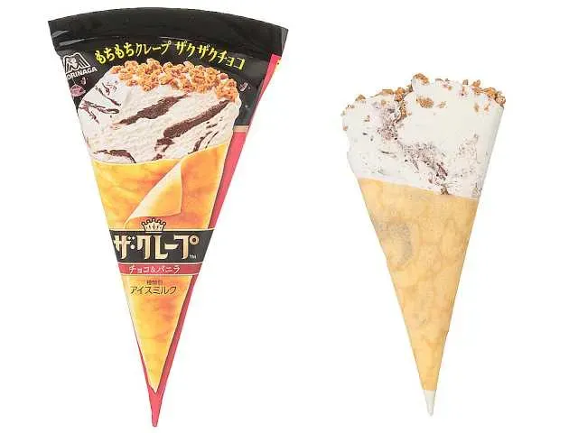 MORINAGA The Crepe Chocolate & Vanilla