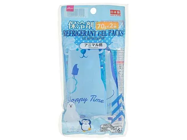 DAISO Animal Pattern Ice Pack 2 Pieces
