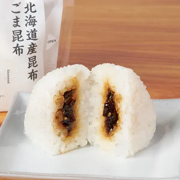 北海道産昆布 ごま昆布おむすび
