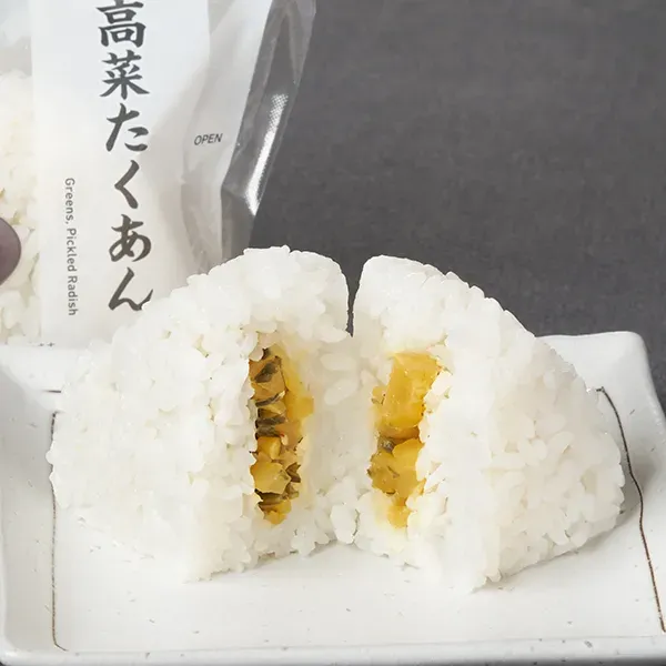 高菜たくあんおむすび