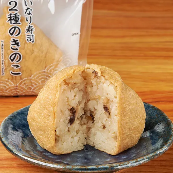 2 Kinds of Mushroom Inari Sushi
