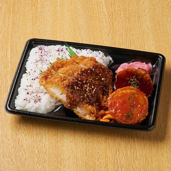 치킨까스&함박스테이크 도시락