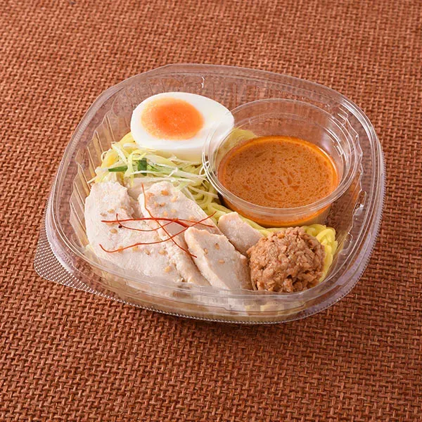 たんぱく質が摂れる 胡麻香る!蒸し鶏の担担風麺