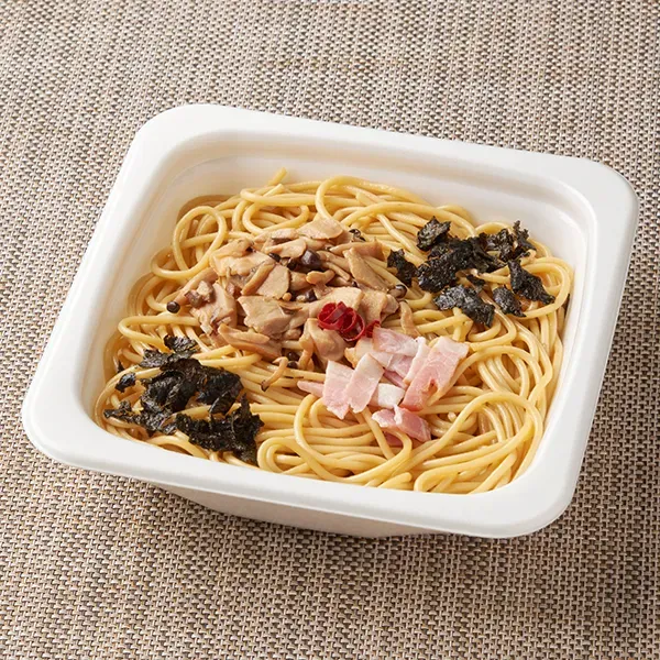 Mushroom & Bacon Soy Sauce Pasta