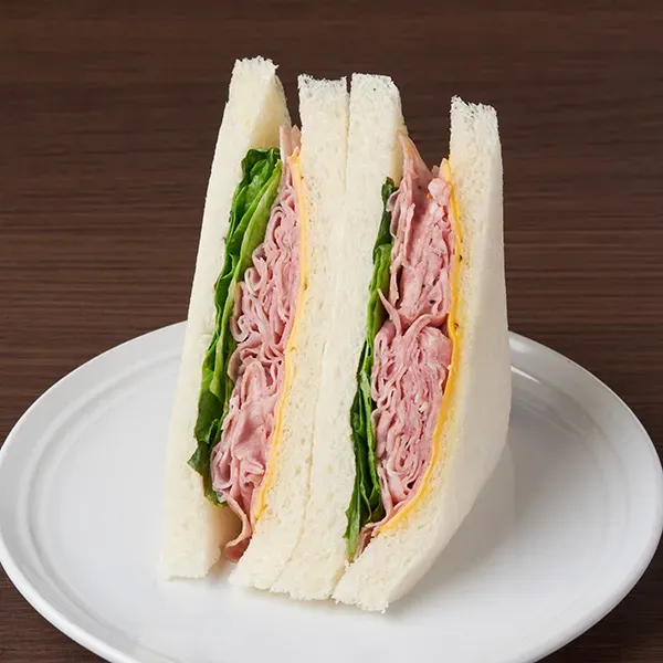 ソフトサラミ&チェダーチーズサンド