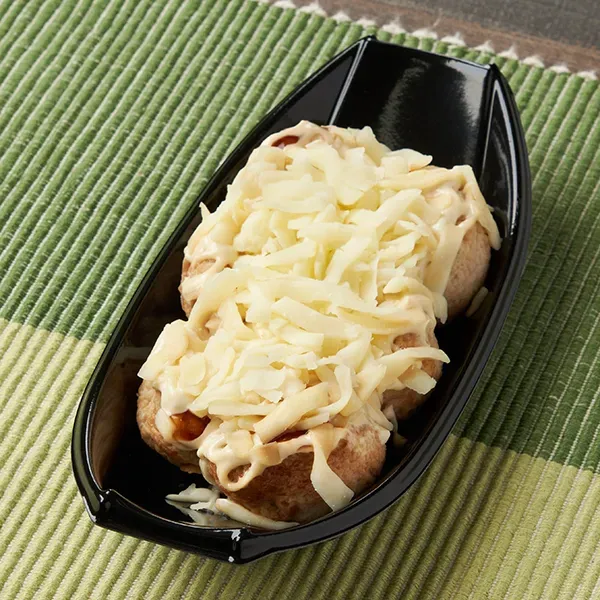 【背徳のチーズコンビニ飯】チーズに溺れた!タスケテたこ焼き
