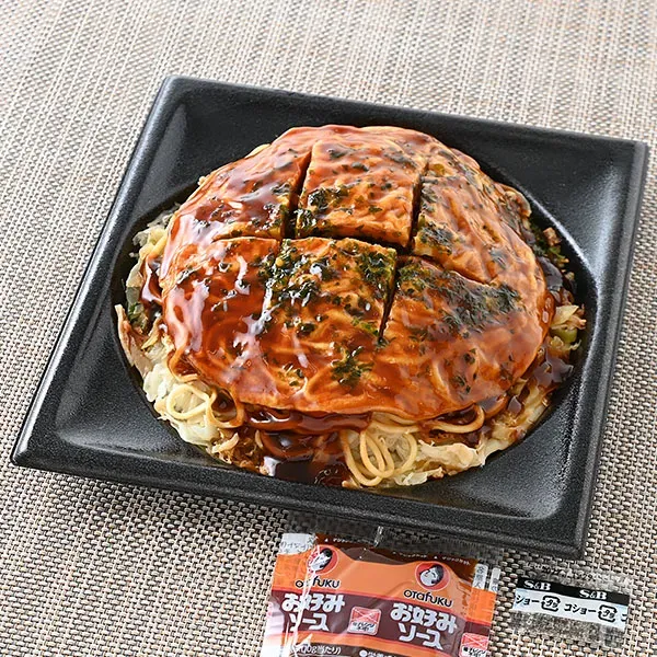 広島お好み焼 肉玉そば