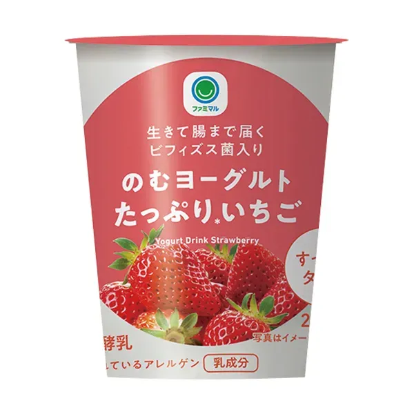 のむヨーグルト たっぷりいちご