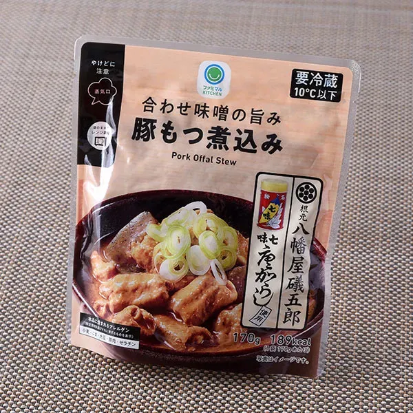 Rich Blended Miso Simmered Pork Offal