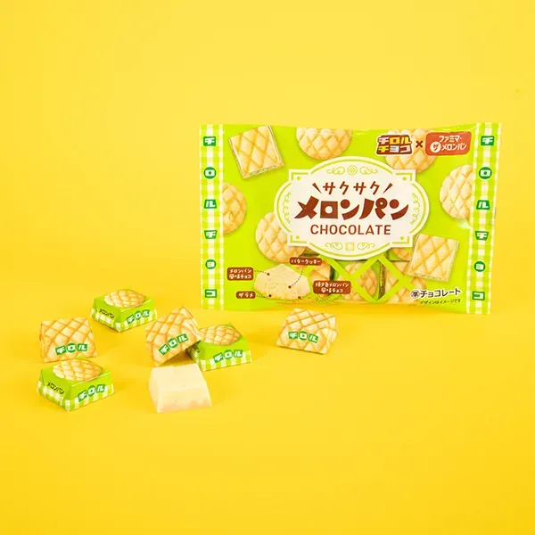 【ファミマ45周年記念!「ファミマとコラボ祭」】チロルチョコ(ファミマ・ザ・メロンパン風味)